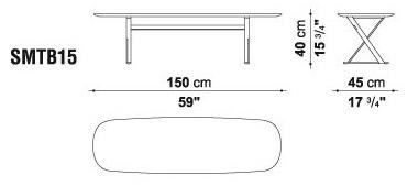 Maxalto Овальная консоль Pathos sun-id-1442390 - Вид №6