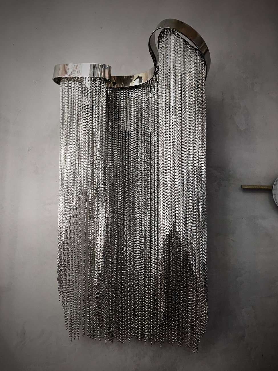 Светильник настенный серебристый Stream Aluminium 2 KM011W-2 aluminum DELIGHT COLLECTION  00-3882841 Серебро  - Вид №1