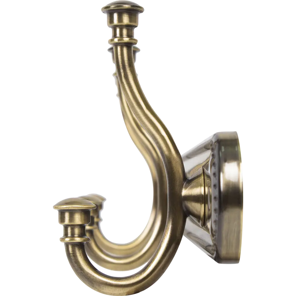 Планка 3 крючка Grampus Alfa цвет античная латунь STLM-2043862 - Вид №2