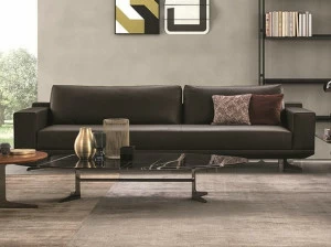Bodema 3-х местный кожаный диван Blake
