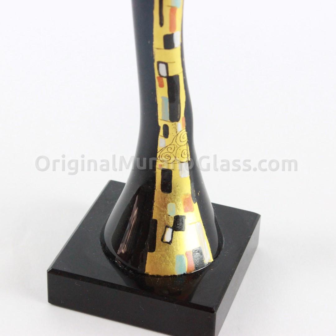 740 ORIGINALMURANOGLASS Vanity Klimt - Статуэтка элегантной женщины - муранское стекло OMG 10 см  - Вид №1