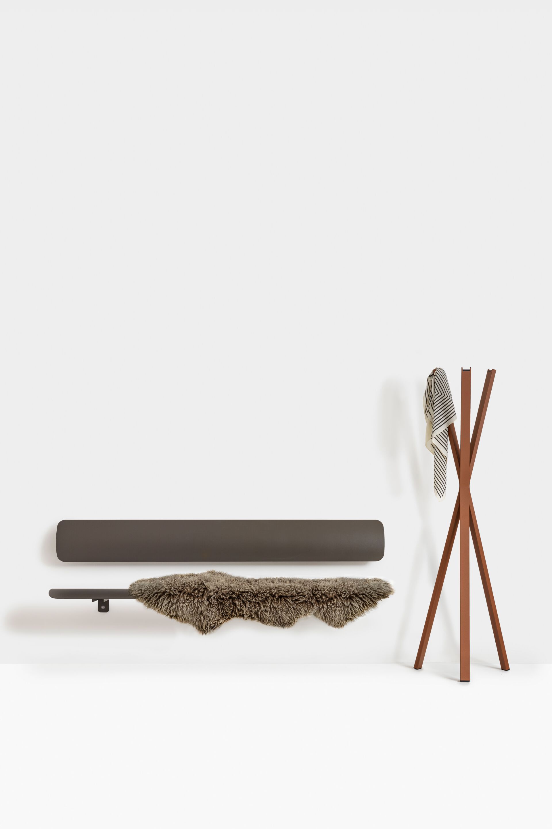 Стальная скамейка с порошковым покрытием FUNCTIONALS BEN ARCH-00131244 - Вид №6