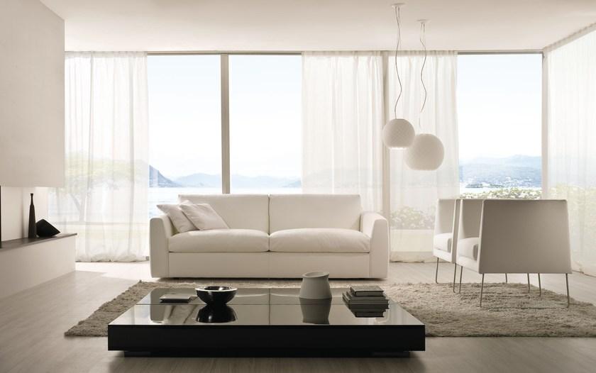 CTS SALOTTI 3-х местный кожаный диван в современном стиле Space sun-id-1409893 - Вид №1