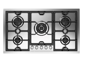 Газовая плита из нержавеющей стали