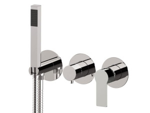 Встраиваемый однорычажный смеситель для душа с ручным душем