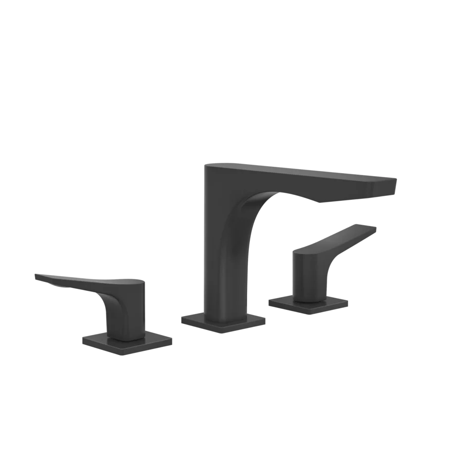Группа умывальников-смеситель для умывальника 59012 299 Gessi Rilievo МАТОВО-ЧЕРНЫЙ 59012299
