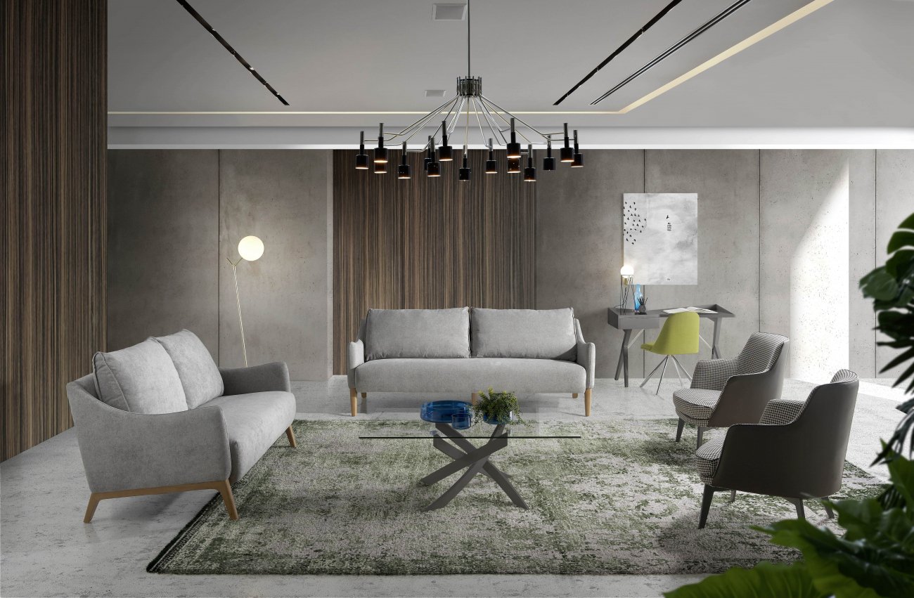 Поворотный стул Espacio Malva зеленый от Angel Cerda ANGEL CERDA  241820 Зеленый  - Вид №1