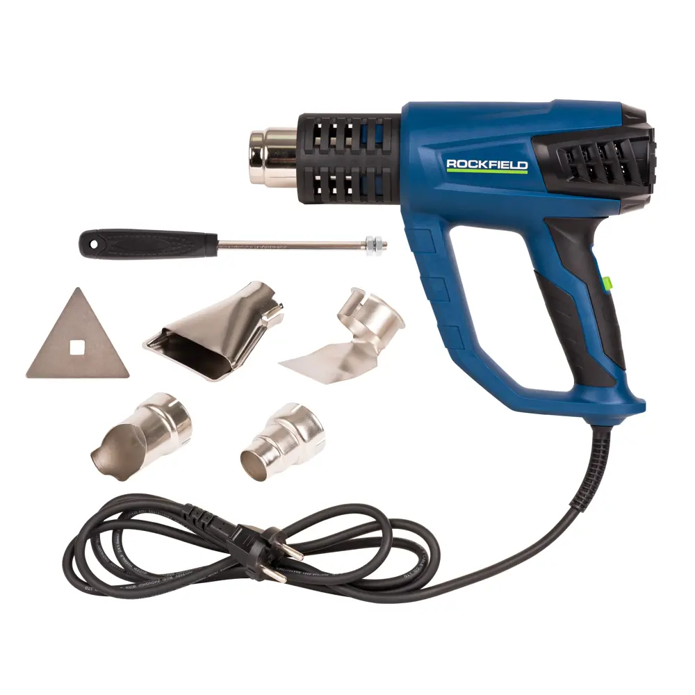 Строительный фен Rockfield RF20HGK с профессиональным набором насадок 89366423 STLM-0845972 - Вид №1