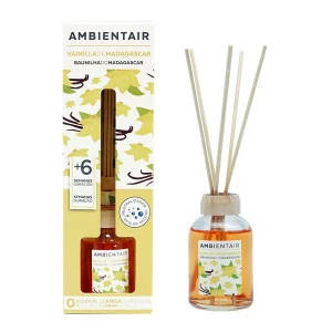 Диффузор ароматический 50 мл "Мадагаскарская ваниль" AMBIENTAIR  00-3881136 Желтый