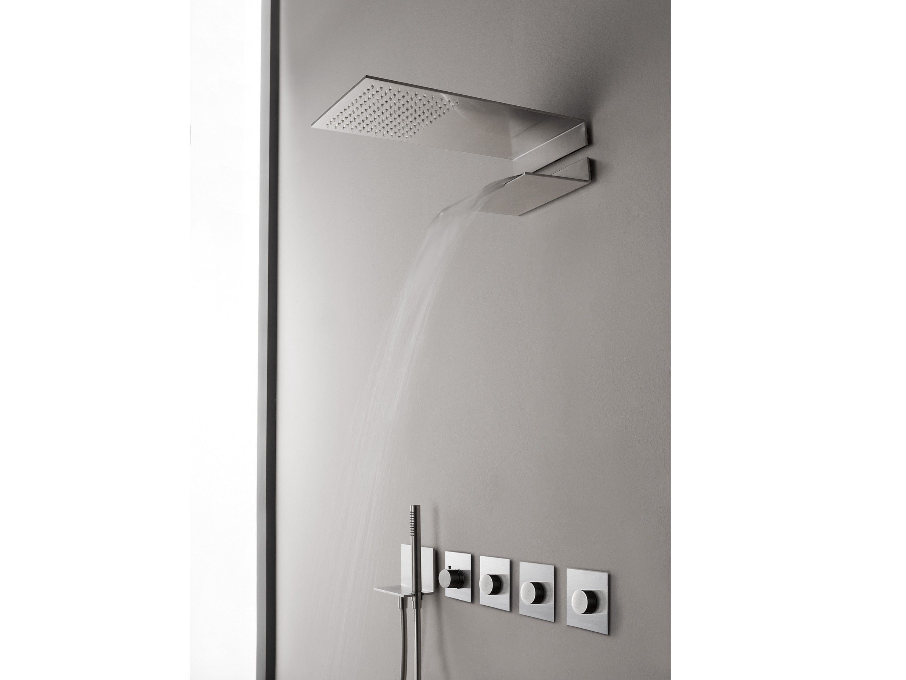 Набор для душа с 5 отверстиями из нержавеющей стали с ручным душем Rubinetterie Treemme 3.6 ARCH-00024127 - Вид №1