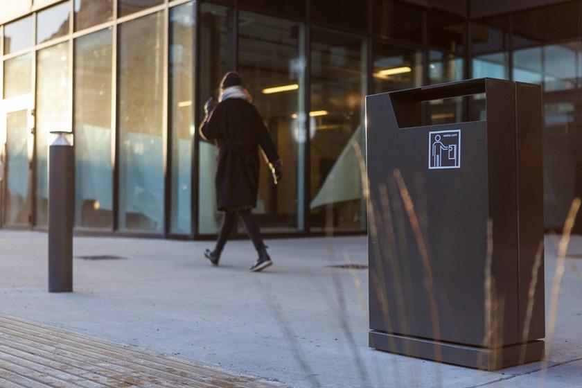 VESTRE Урна для мусора с пепельницей Bloc sun-id-1465457 - Вид №2