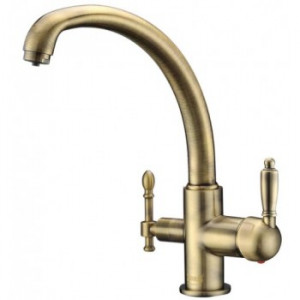 Zorg ZR 315 YF-33 Br Смеситель для кухни Zorg 310 х 210 мм