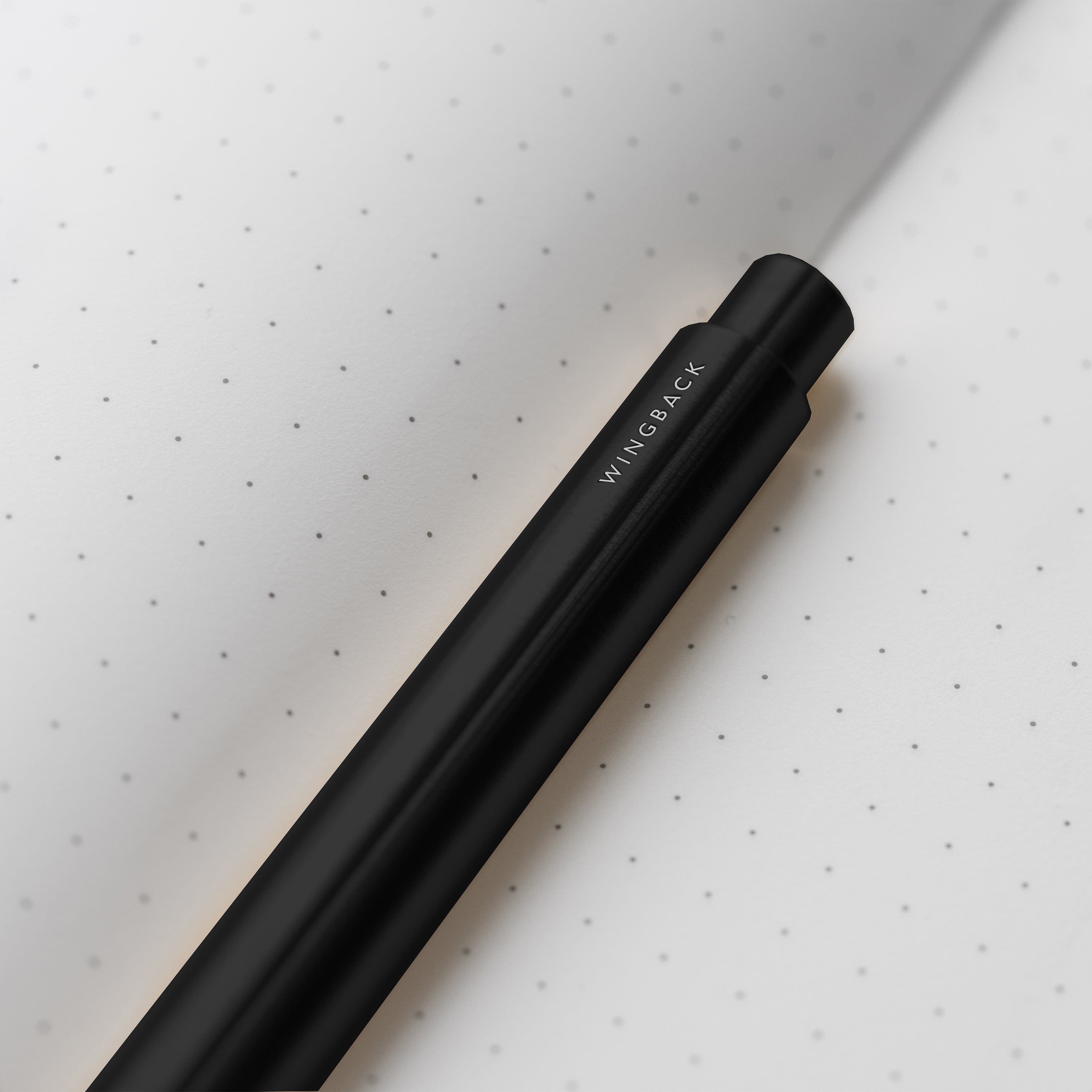 W207BST-7 Механический карандаш - черная сталь - 0,7 мм Wingback  - Вид №3