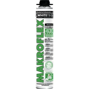 Пена монтажная пистолетная Makroflex Whiteteq Про 750 мл 82717516 STLM-2209943