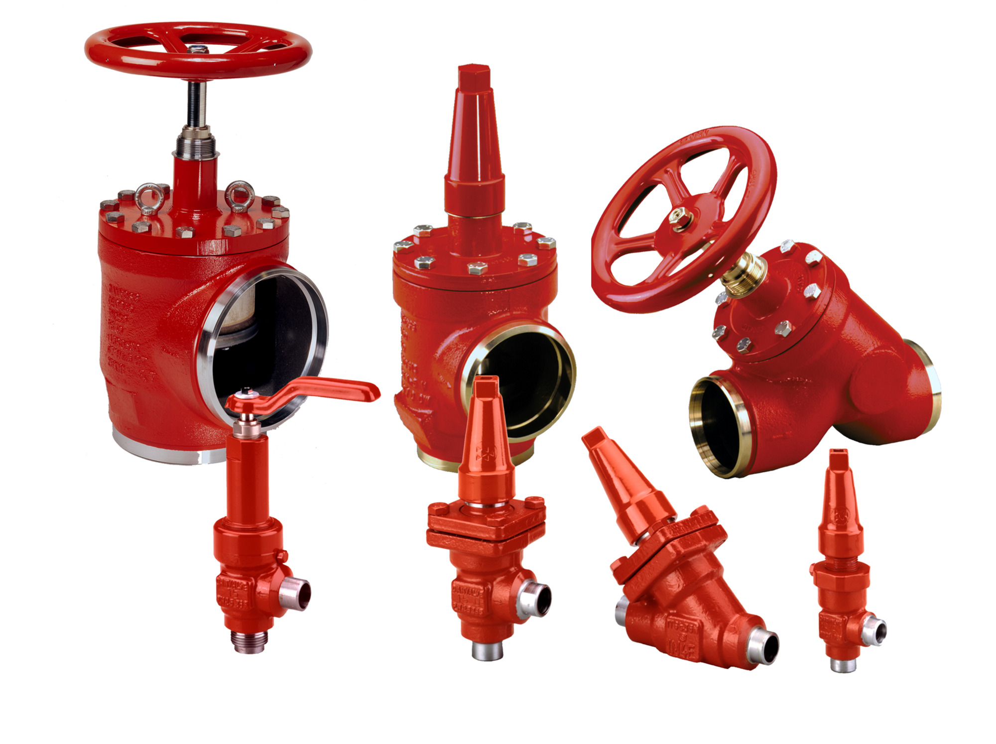 Danfoss SVA-DL — запорные клапаны для работы при малом перепаде давления SVA-DL 300 A ANG CAP Запорный клапан 148B3772  - Вид №2