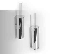 Хромированная латунная туалетная щетка