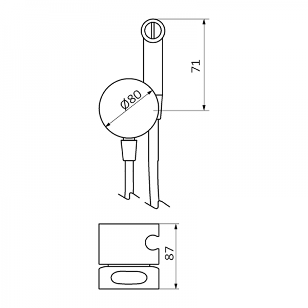 90907001 PREMIUM Белый Intimixer смеситель манекен Белый GRB MIXERS  - Вид №1