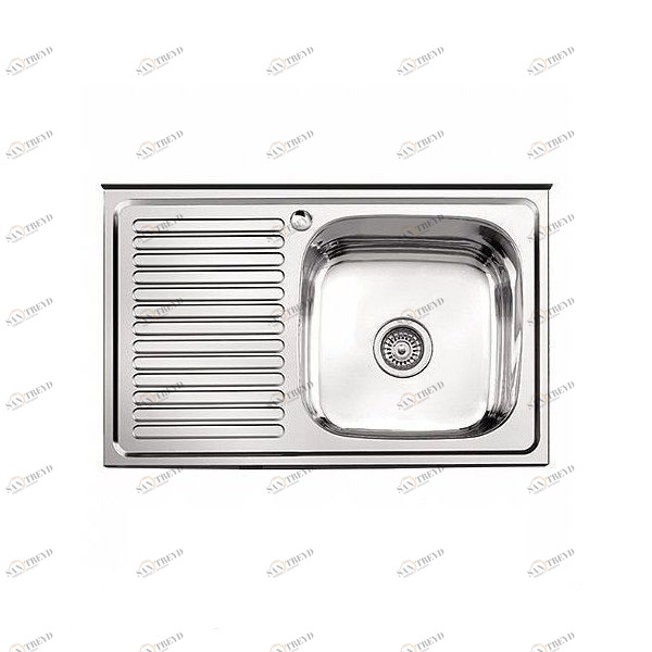 12136 Накладная раковина на столешницу  прямоугольная TRIO 