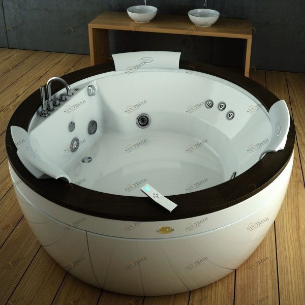 Ванна напольная с гидромассажем "TOP AQS" Nova 9Q43-570A Jacuzzi 9Q43570A