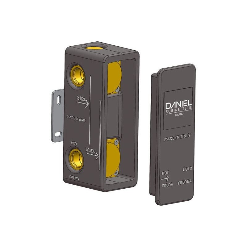 DANBOXD3 Скрытая часть смесителя DANIEL RUBINETTERIE Wellness