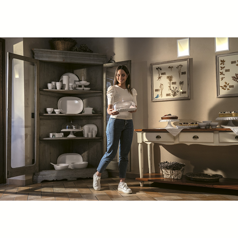 199800156 Подставка для салфеток tiffany, молочно-белая Guzzini  - Вид №1