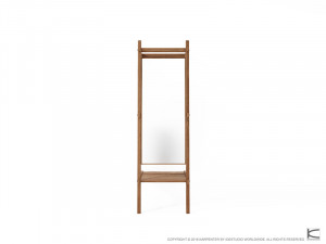 370_722 Напольное зеркало и полка Karpenter SIMPLYCITY