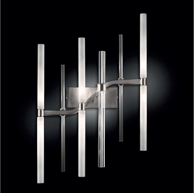 Euroluce Lampadari Настенный светильник из металла и стекла Neva sun-id-1499530 - Вид №1