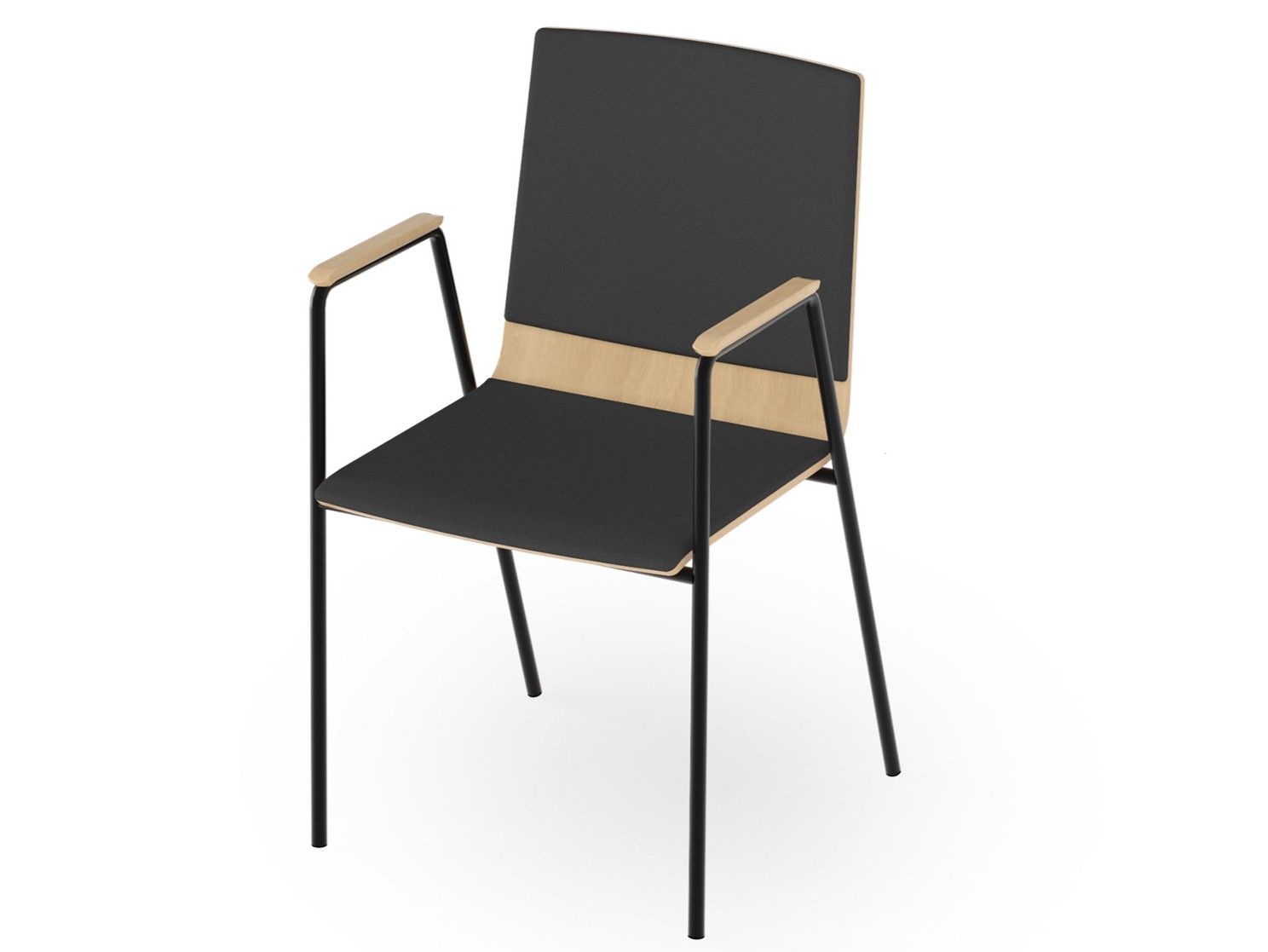 Деревянный стул с подлокотниками SCHNEEWEISS interior Атланта ARCH-00061285 - Вид №1