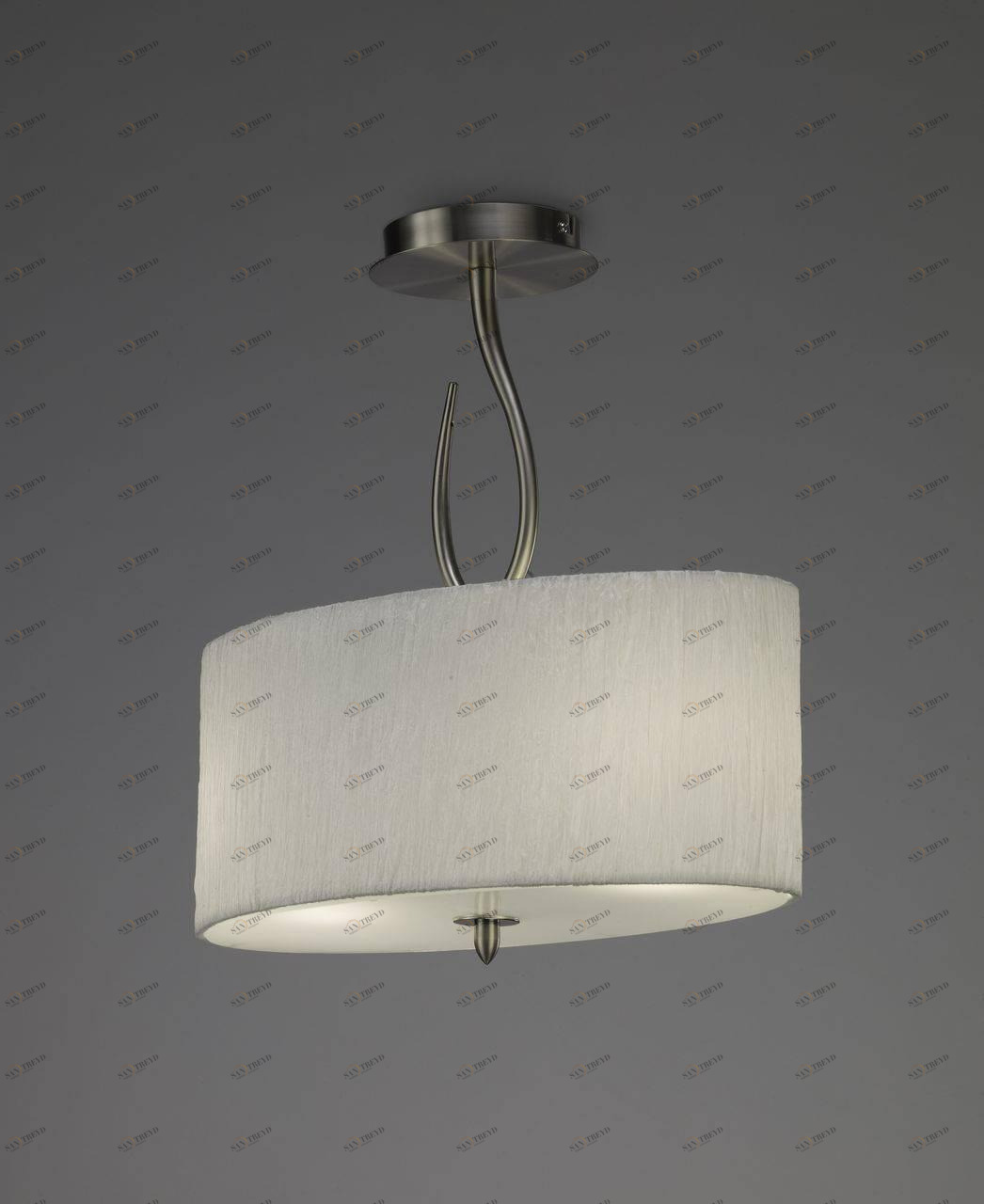 Подвесной светильник Mantra Lua 3710 MANTRA ДИЗАЙНЕРСКИЕ, LUA CHROME 070544 Белый 