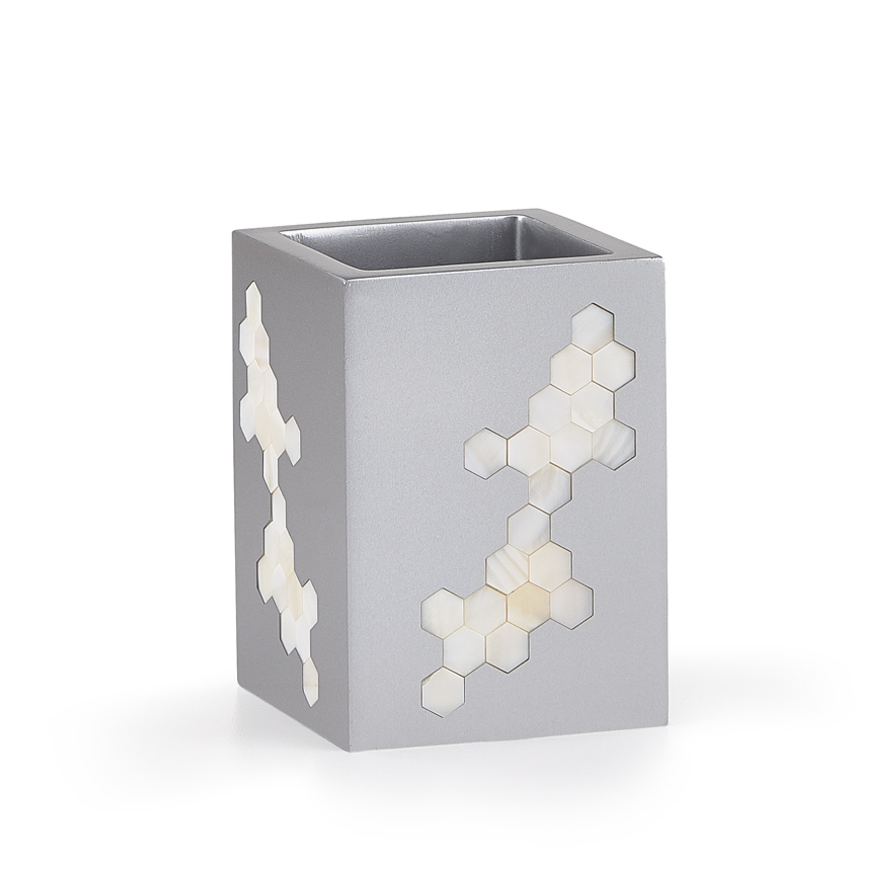 VB-HEX-SLV-BH Шестигранный серебряный держатель щетки Labrazel 