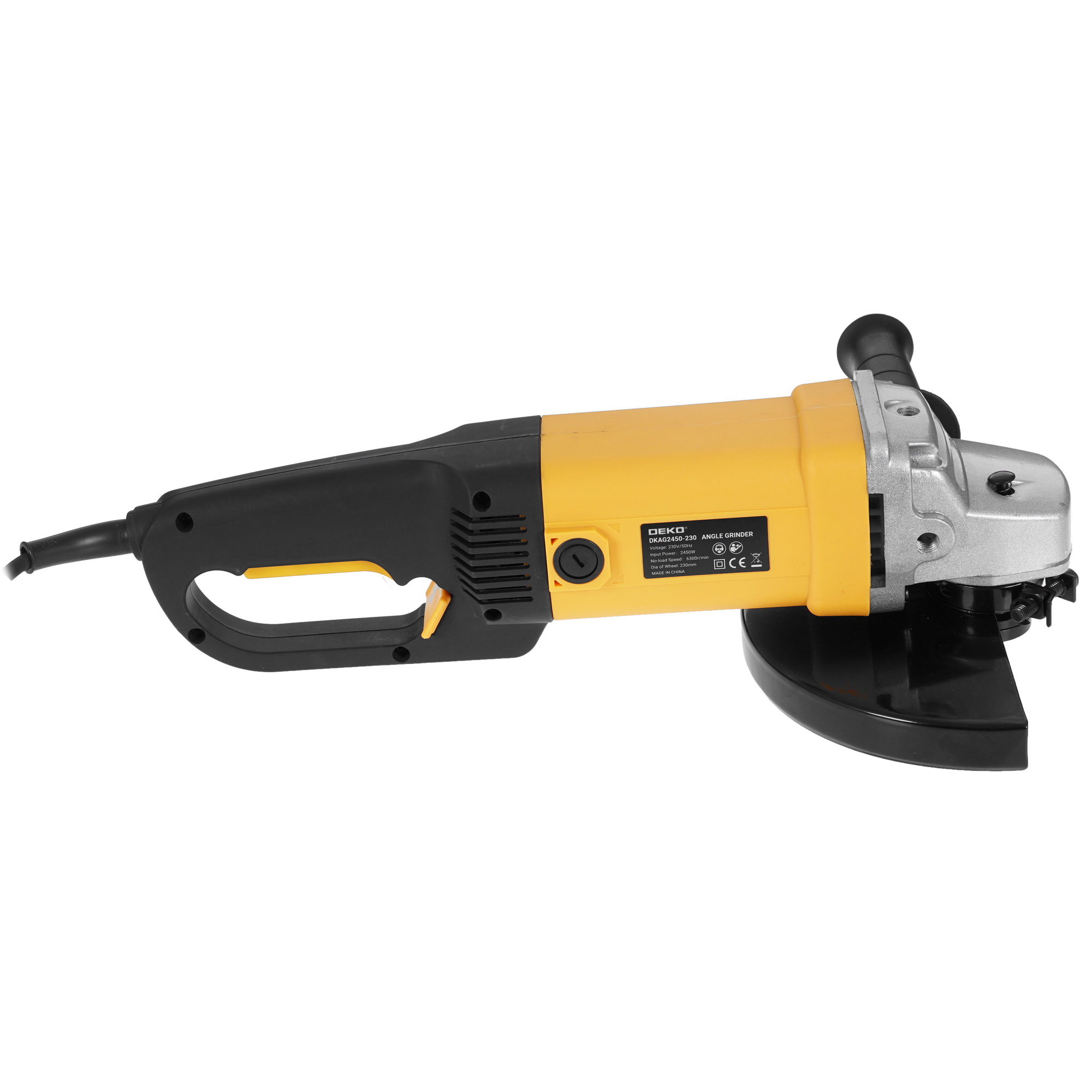 Углошлифовальная машина (УШМ) DEKO DKAG2450-230 9934383 STDN-0082840 - Вид №3