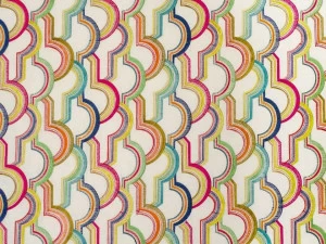 Aldeco Льняная ткань ручной работы Tropical vibes