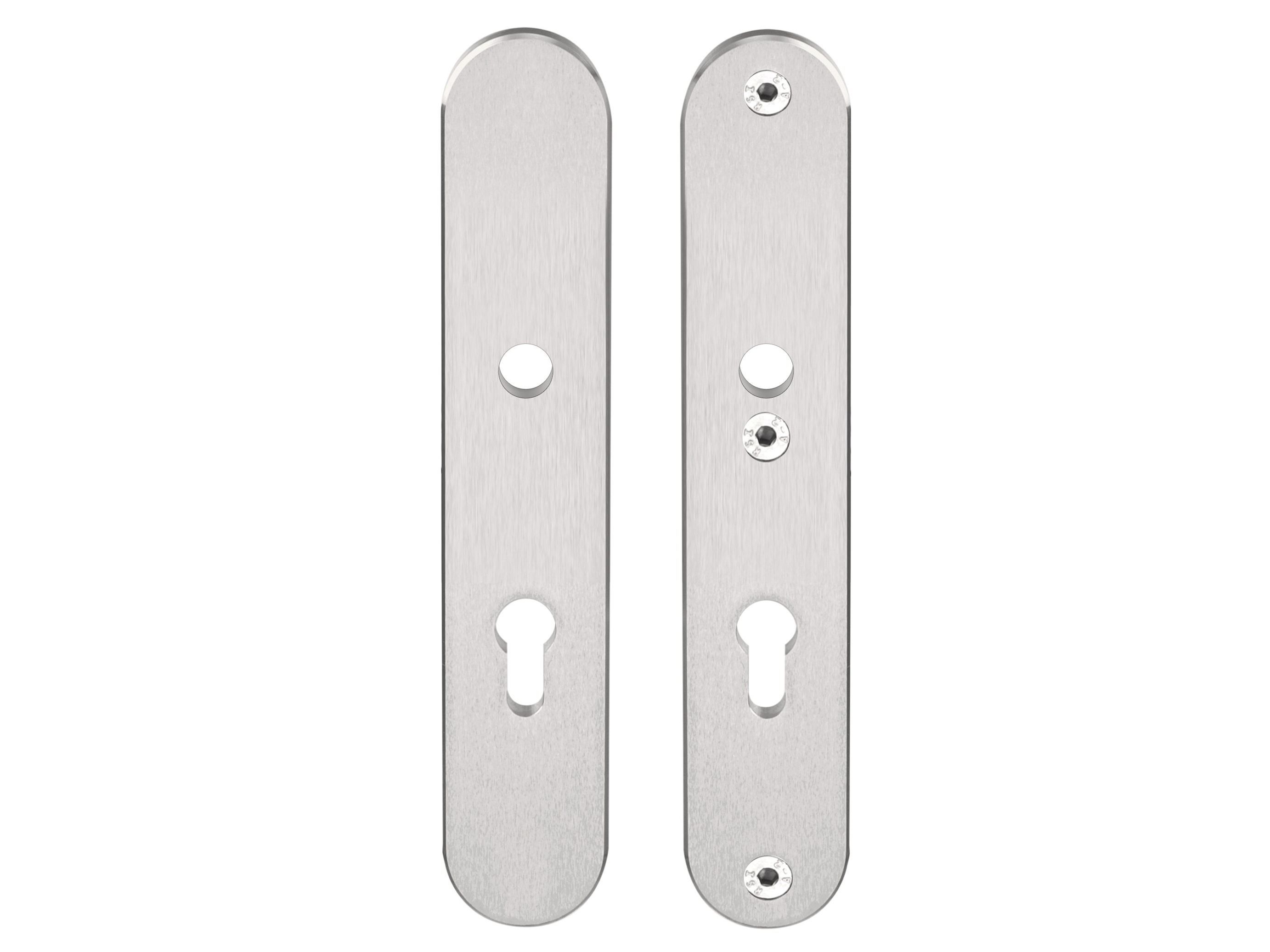 Овальная пластина из нержавеющей стали Formani основы ARCH-00139445 - Вид №1