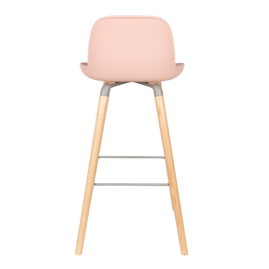 Стул барный Albert Kuip розовый Zuiver 1500060 - Вид №6