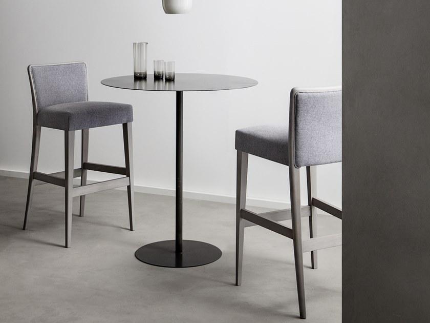 Origins 1971 Табурет высокий, обитый тканью, со спинкой Nob sun-id-1406269 - Вид №3