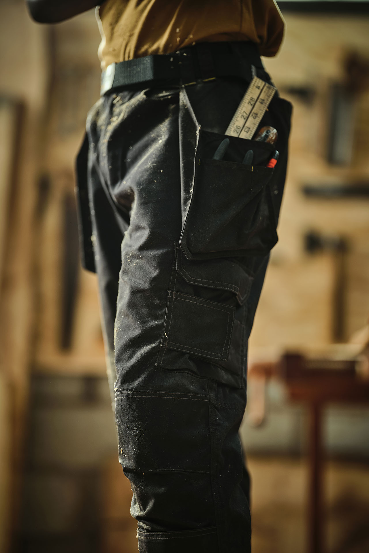 5041863 Брюки РЕГАТТА ПРОФЕШИОНАЛ ХАРДВЕА черные  Летняя спецодежда  размер 52/170-176 (36/R)  - Вид №8