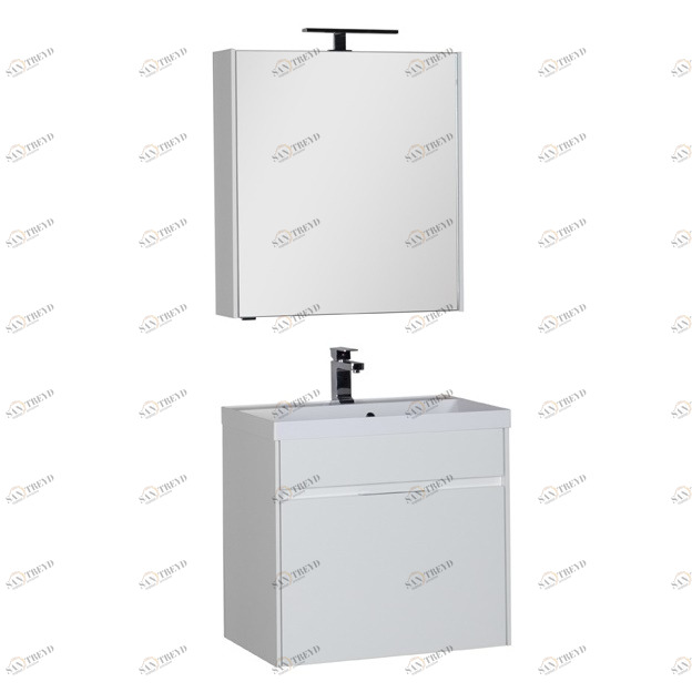 Комплект мебели Aquanet Латина 70 белый (1 ящик) 00180122