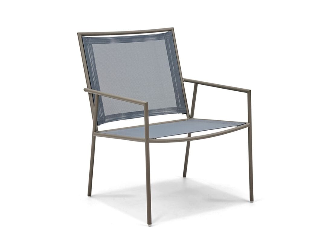 Алюминиевый садовый стул с подлокотниками Walters курорт ARCH-00049934