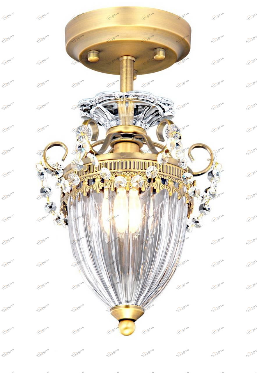 Потолочный светильник Arte Lamp Schelenberg A4410PL-1SR ARTE LAMP SCHELENBERG 073709 Желтый;прозрачный 