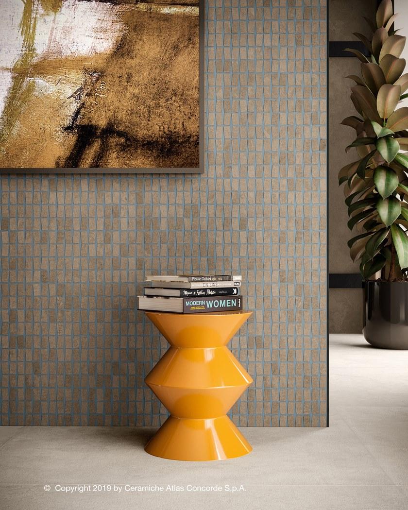 Atlas Concorde Белая плитка для стен с эффектом бетона Raw sun-id-1483334 - Вид №52