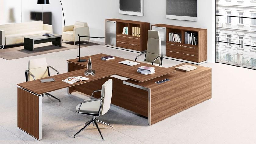 Las Mobili Низкая офисная кладовая из дерева Eos sun-id-1426712 - Вид №3