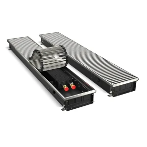 Внутрипольный конвектор Royal Thermo Atrium 1200x200x90 мм боковое подключение 1 теплообменник с решеткой 86581924 STLM-2206787