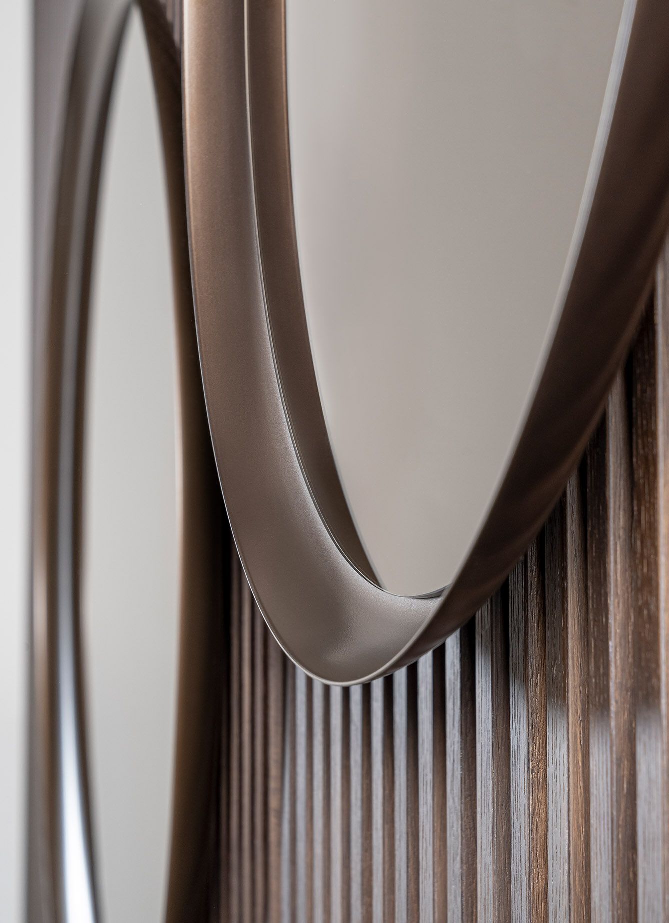 Настенное металлическое круглое зеркало RIFLESSI Кольцо ARCH-00147772 - Вид №2