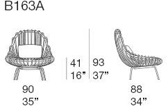 Paola Lenti Садовое кресло со съемной крышкой sun-id-1464533 - Вид №1