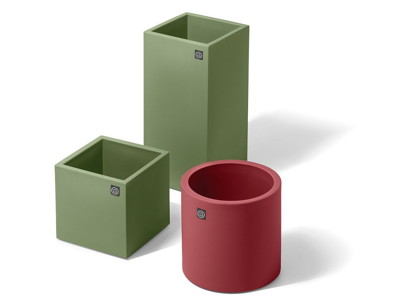 Квадратный полиэтиленовый садовый горшок Lyxo Design LOTO ARCH-00120689 - Вид №3