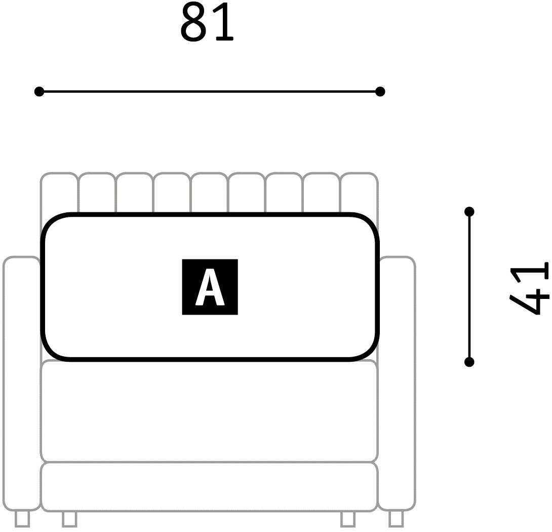 Febal Casa Модульный тканевый диван с полкой для журналов Softcase sun-id-1501311 - Вид №20