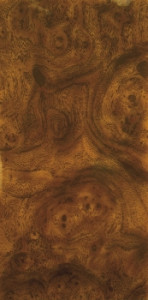 3107705 Фольга "восковая" для украшения свечей, "Дерево", 20х10 см, упаковка 1 шт, цвет темный коричневый