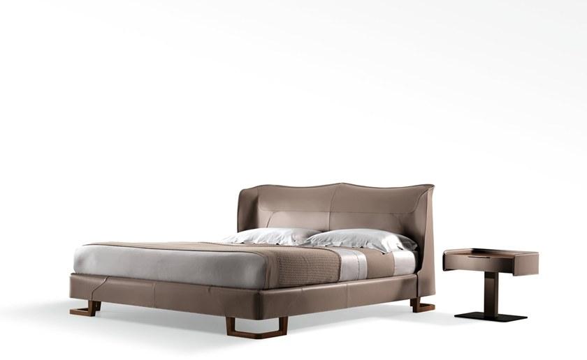 Giorgetti Двуспальная кровать со съемным кожухом Corium sun-id-1397478 - Вид №1