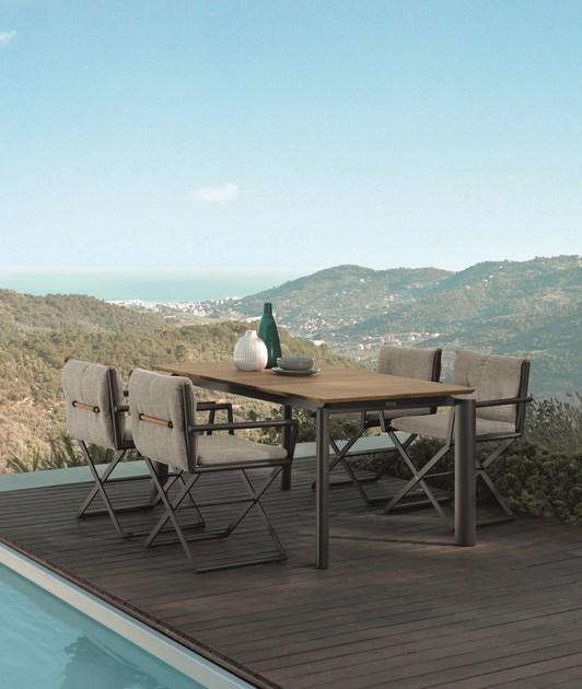 Talenti Складной садовый стул с подлокотниками Domino Dompr - Вид №5