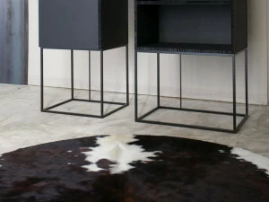 XAM Круглый коврик из воловьей кожи